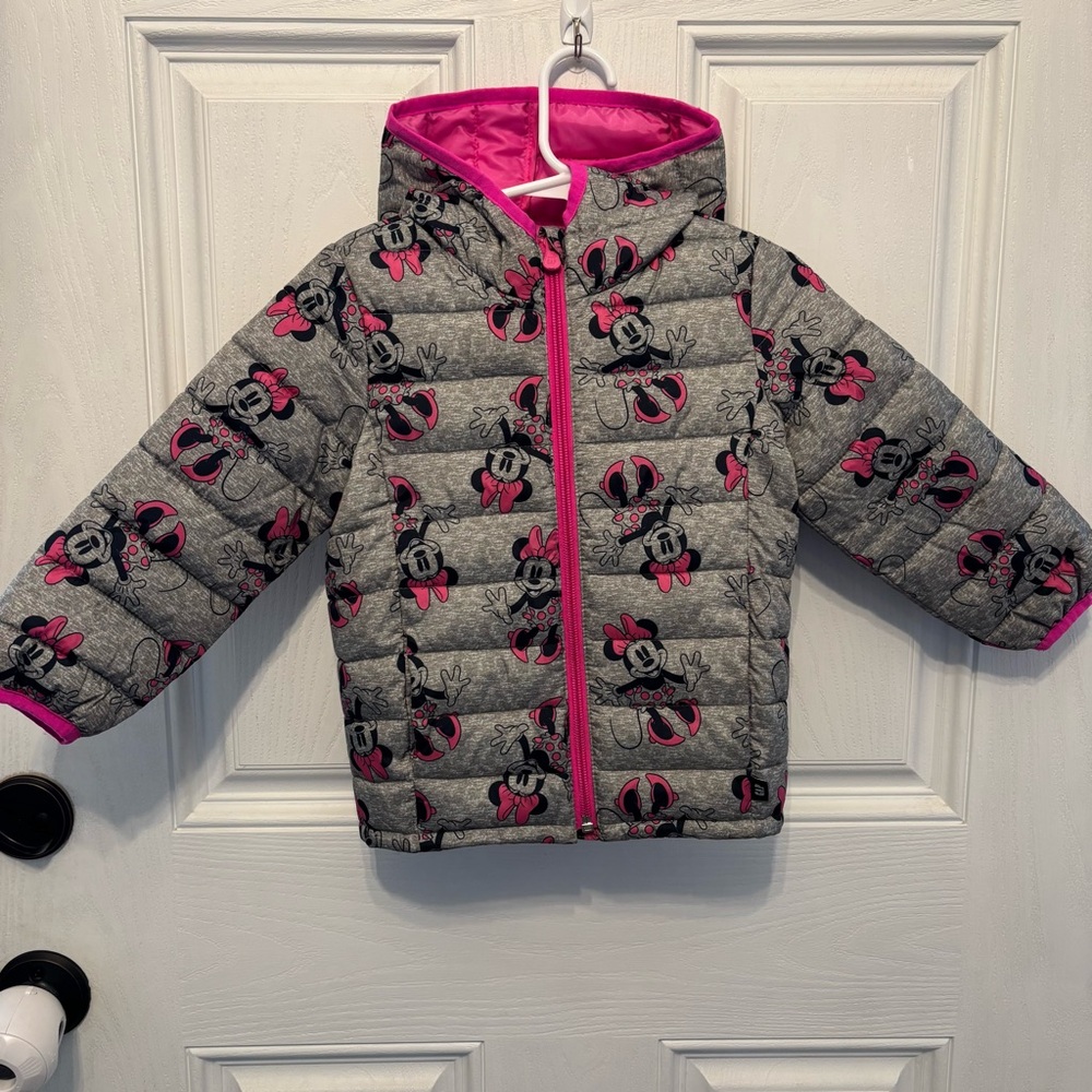 GAP Minnie Mouse Puffer Jacket size 3T